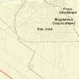 Magdalena Cuayucatepec Street Map