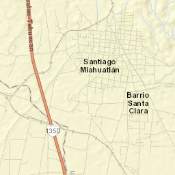 Miahuatlán Street Map