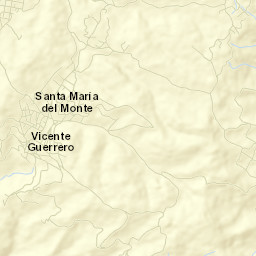 Santa María del Monte Street Map