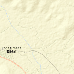 Zona Urbana Ejidal Street Map
