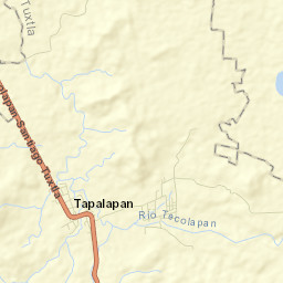 Tapalapan Street Map