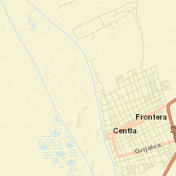 Frontera Street Map