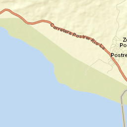 Postrer Río Street Map
