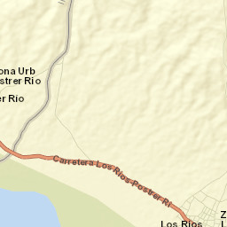 Los Ríos Street Map