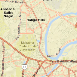 Shivaji Nagar Street Map