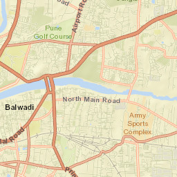 Kalyani Nagar Street Map
