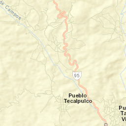 Taxco el Viejo Street Map