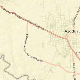 Axochiapan Street Map