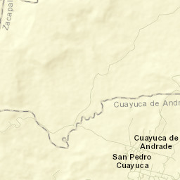 San Pedro Cuayuca Street Map