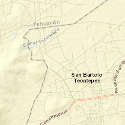 Teontepec Street Map
