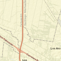 San José Monte Chiquito Street Map