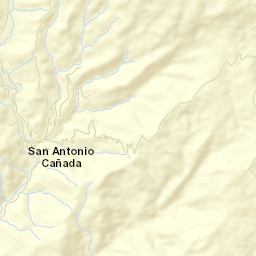 San Antonio Cañada Street Map