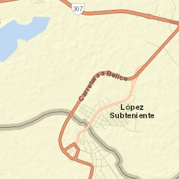 Subteniente López Street Map