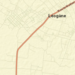 Léogâne Street Map