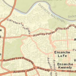 La Agustina Street Map