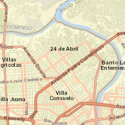 Ensanche Luperón Street Map