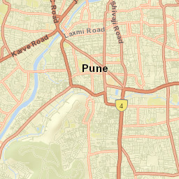 Pune Street Map