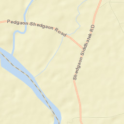 Pedgaon Street Map