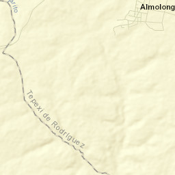 Almolonga Street Map
