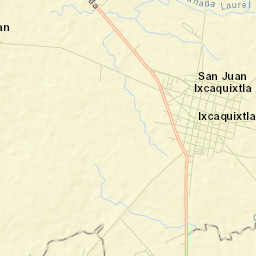 San Juan Ixcaquixtla Street Map
