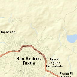 Tonalapan Street Map