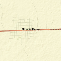 Nicolás Bravo Street Map