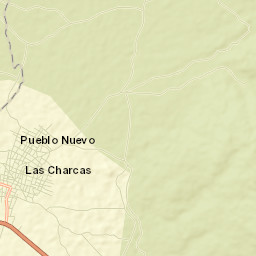 Las Charcas Street Map