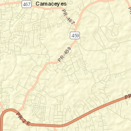 Caban Street Map
