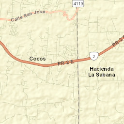 Quebradillas Municipio Street Map
