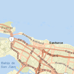 San Juan Street Map
