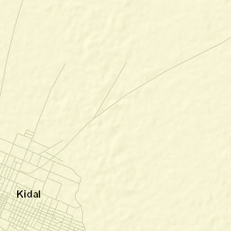Kidal Street Map