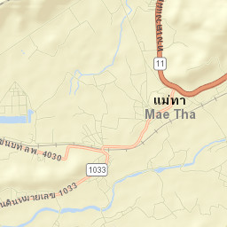 Mae Tha Street Map