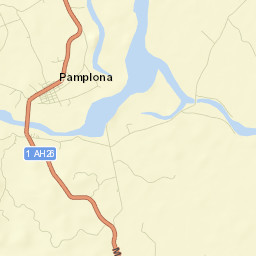 Pamplona Street Map