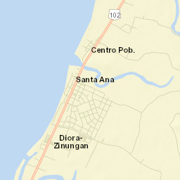 Santa Ana Street Map