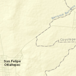 San Felipe Otlaltepec Street Map