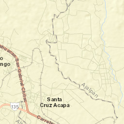 Santa Cruz Acapa Street Map