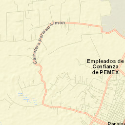 Paraiso Street Map