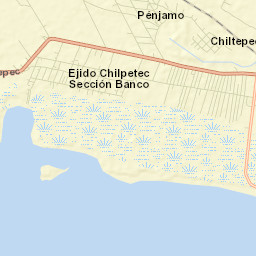 Pénjamo Street Map