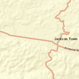 Jackson Town Street Map