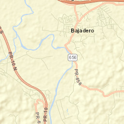 Bajadero Street Map