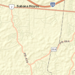 Sabana Hoyos Street Map