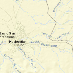 Huehuetlan el Chico Street Map