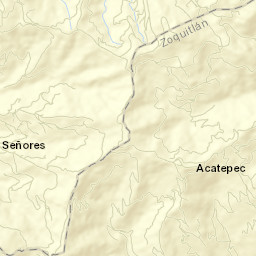 Acatepec Street Map
