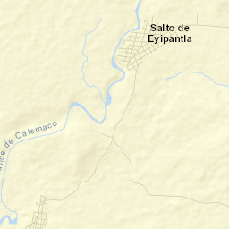El Salto de Eyipantla Street Map