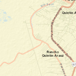 Quintín Arauz Street Map