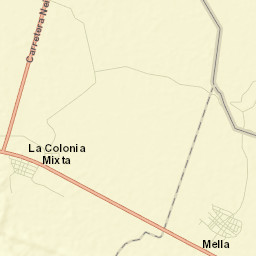 Mella Street Map