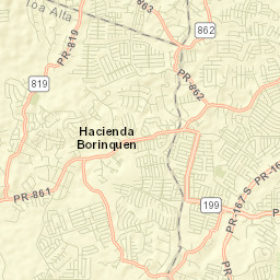 Mucarabones Street Map