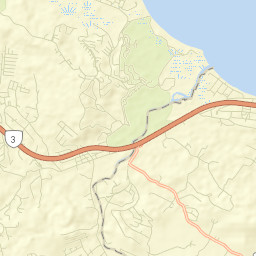 Playa Fortuna Street Map