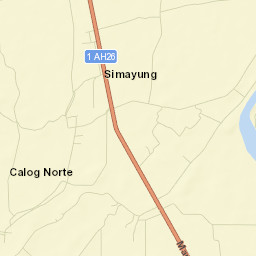 Calog Norte Street Map