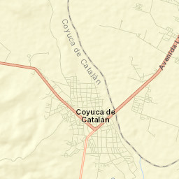 Coyuca de Catalán Street Map